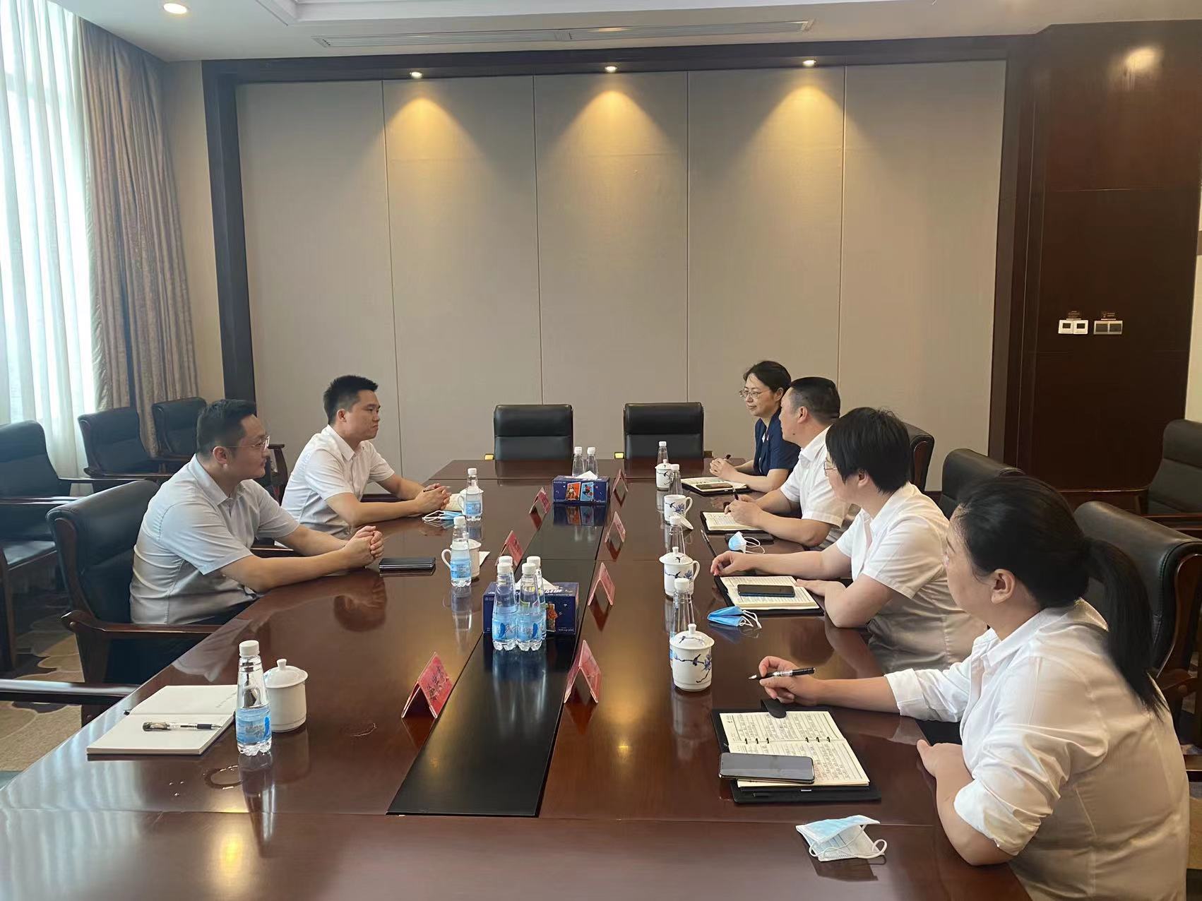 省供銷新零售公司赴前湖酒店、贛勤集團 洽談合作事宜
